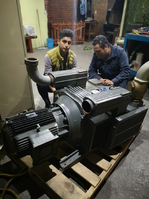 Reparación y/o mantenimiento preventivo de todos los tipos de bombas de vacío, compresores y sopladores